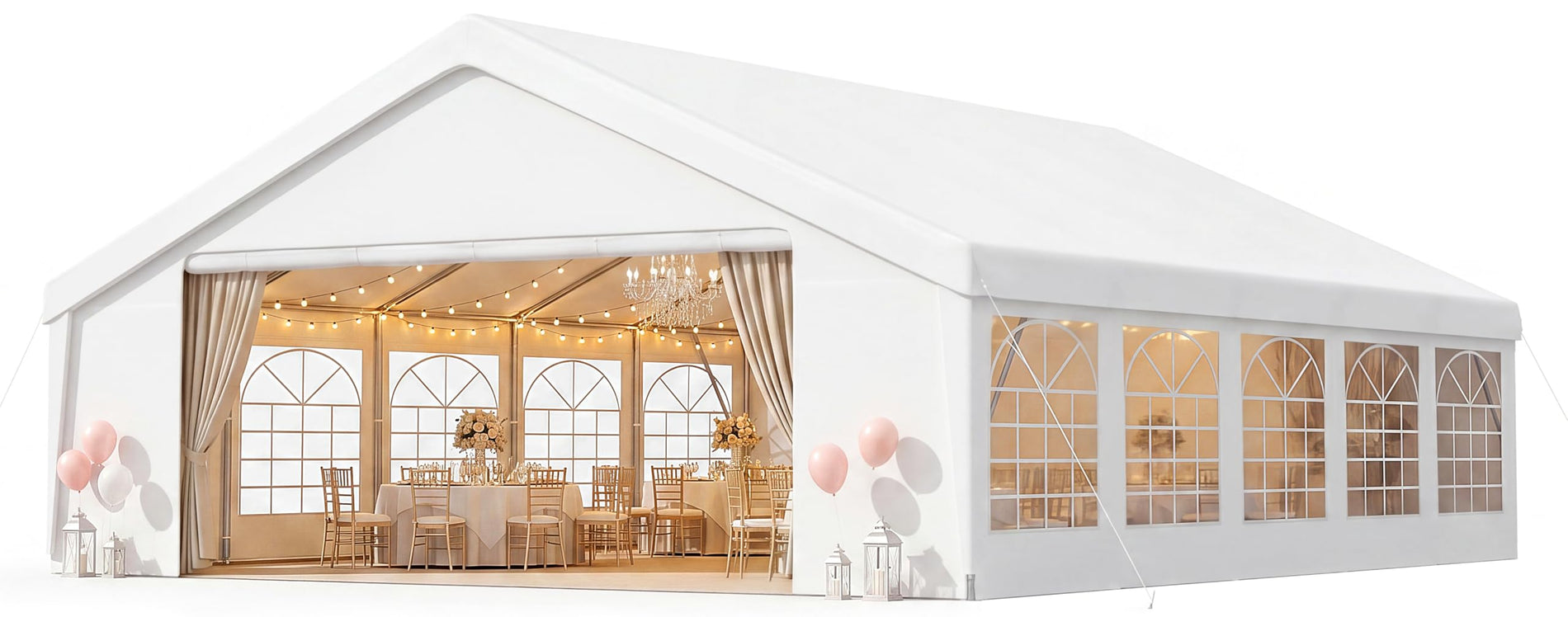 Waterproof Event Canopy Tent with Sidewalls