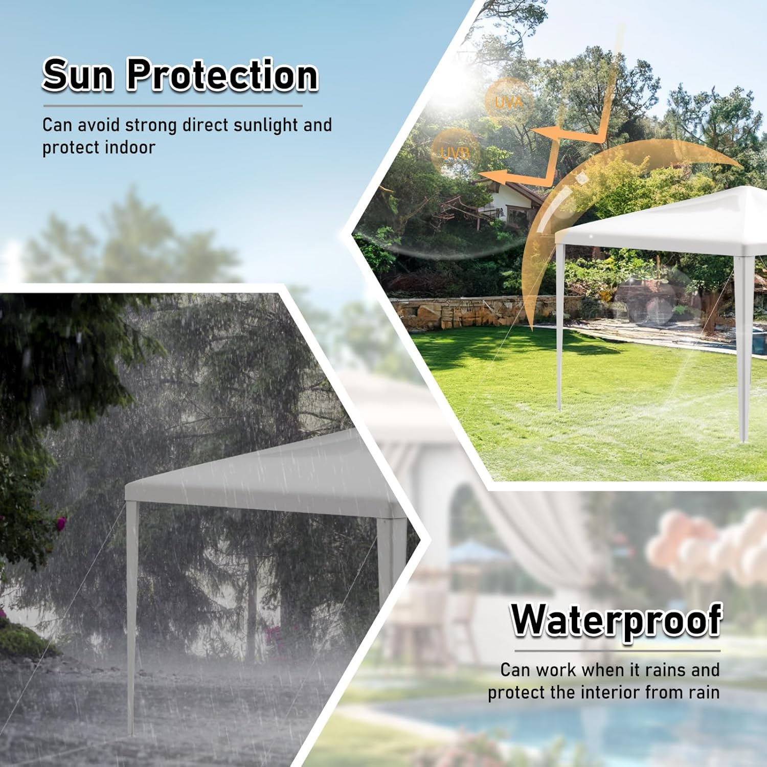 10x30 Event Canopy Tent with Sidewalls
