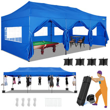 10x10 / 10x20 Pop Up Canopy Tent with Sidewalls