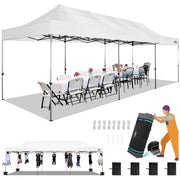 10x10 / 10x20 Pop Up Canopy Tent with Sidewalls