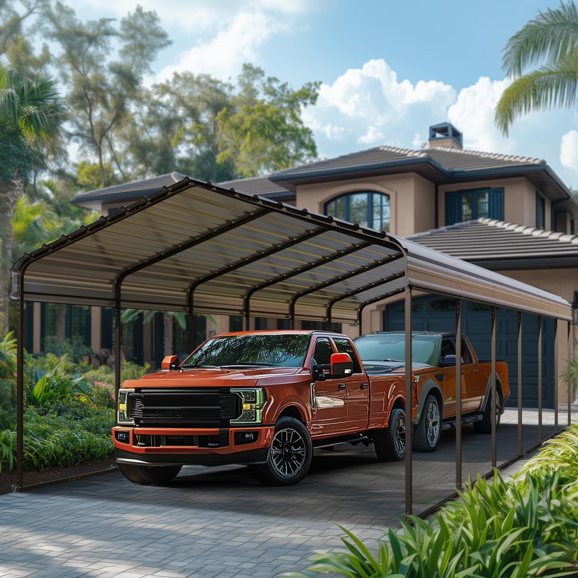 Heavy Duty Metal Carport Canopy