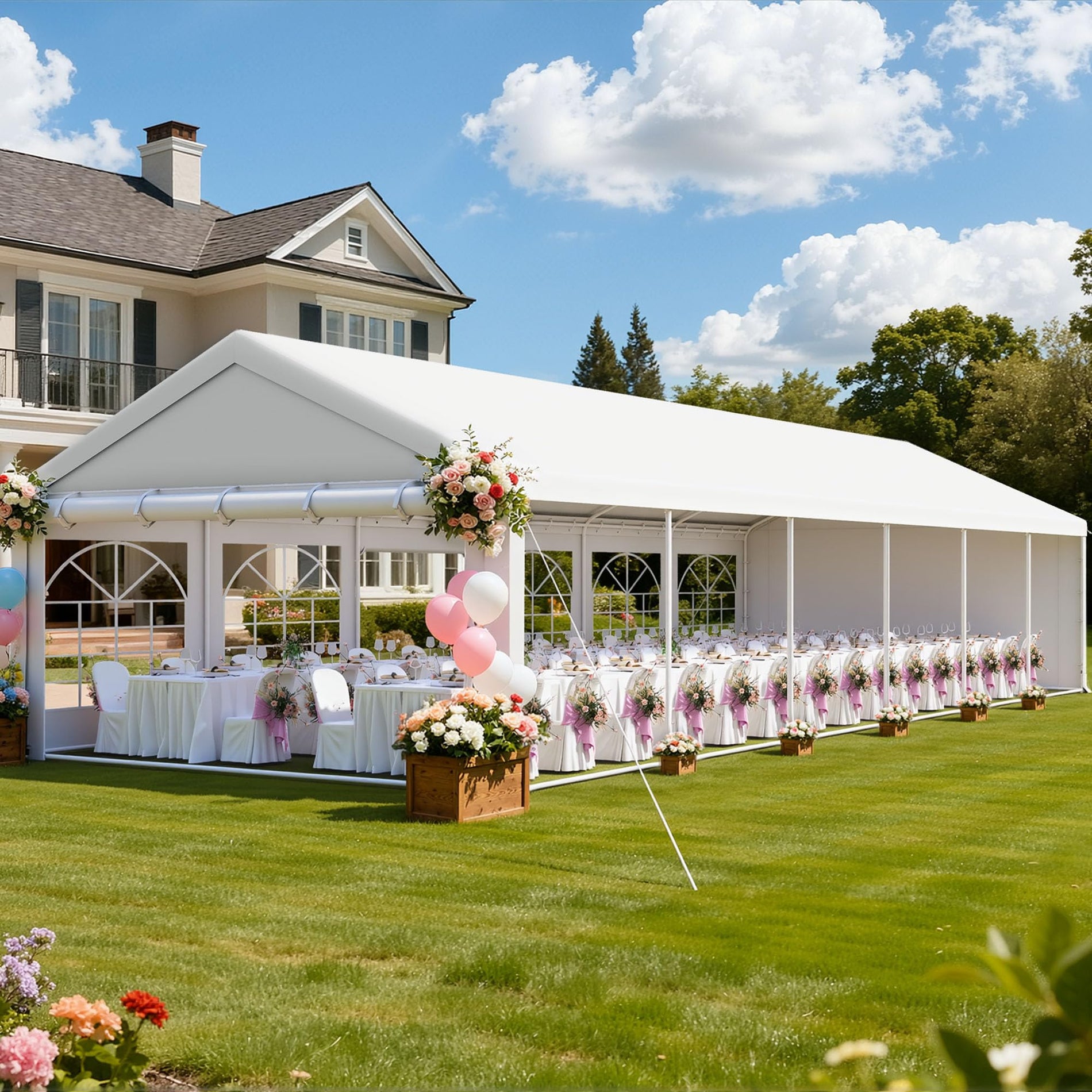 Heavy Duty Outdoor Event Canopy Tent