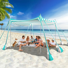 UPF 50+ Beach Shade Canopy
