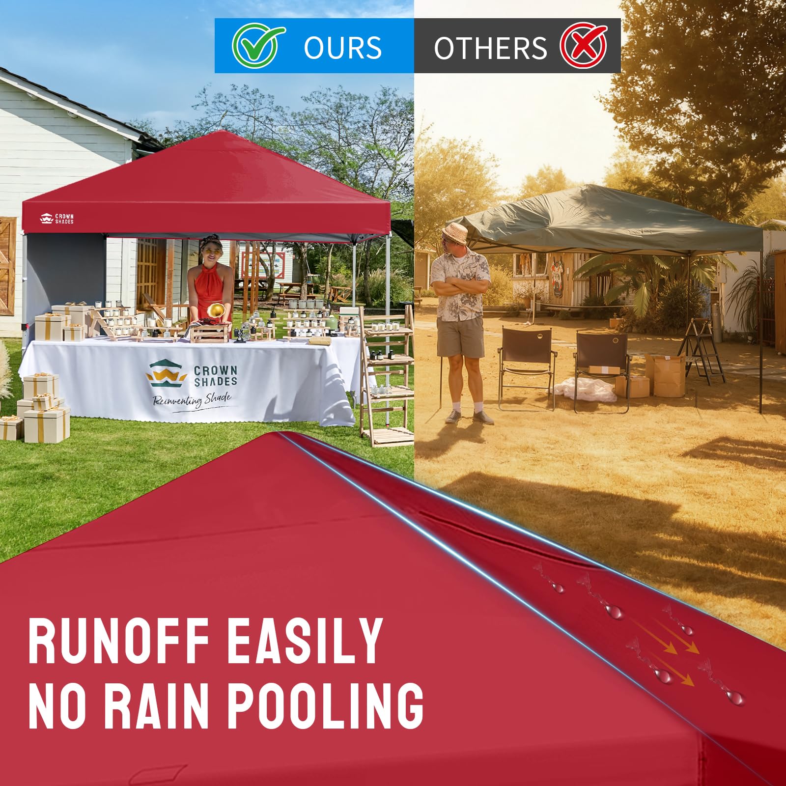 Pop Up Canopy Tent with Side Wall