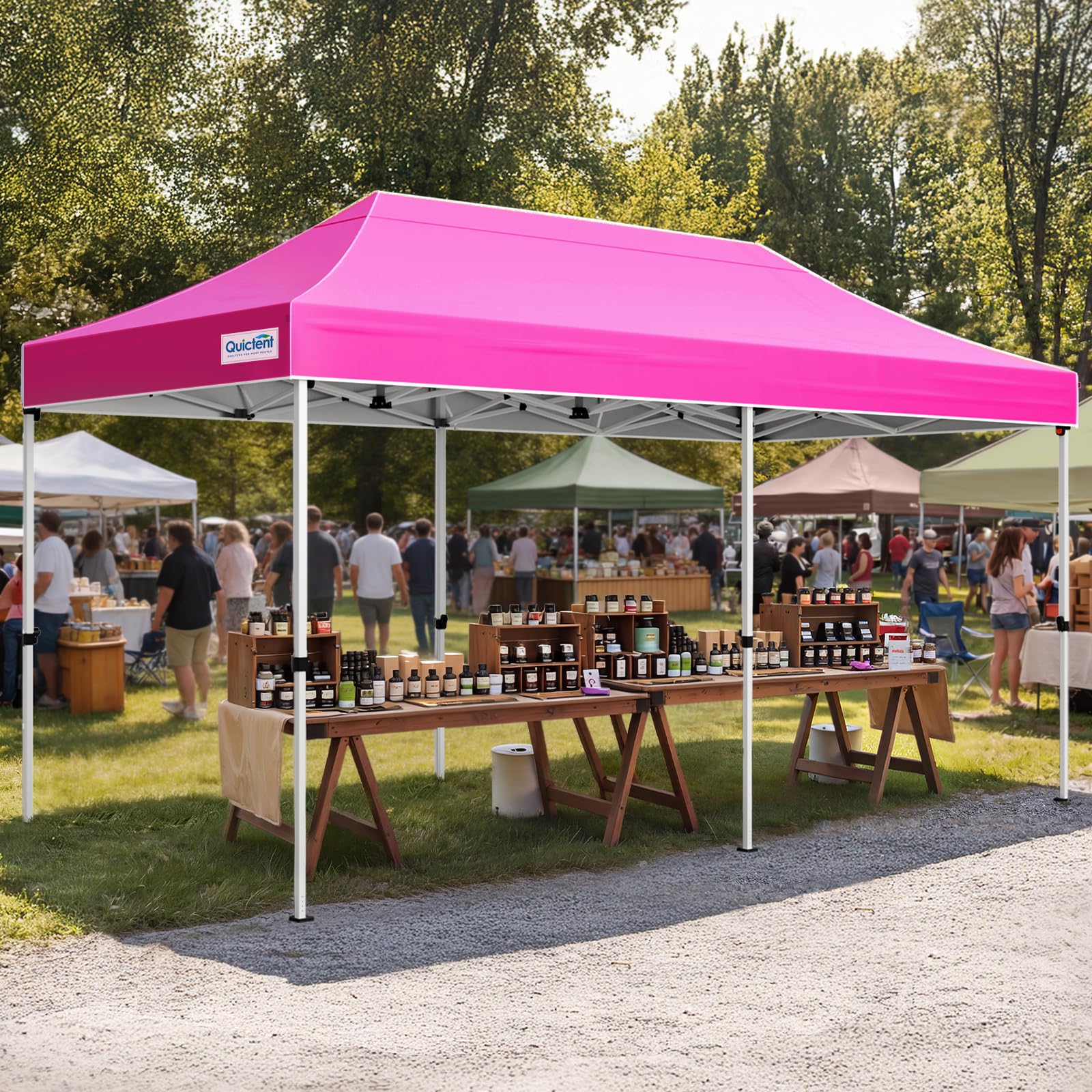 10x15 Heavy Duty Pop Up Canopy Tent