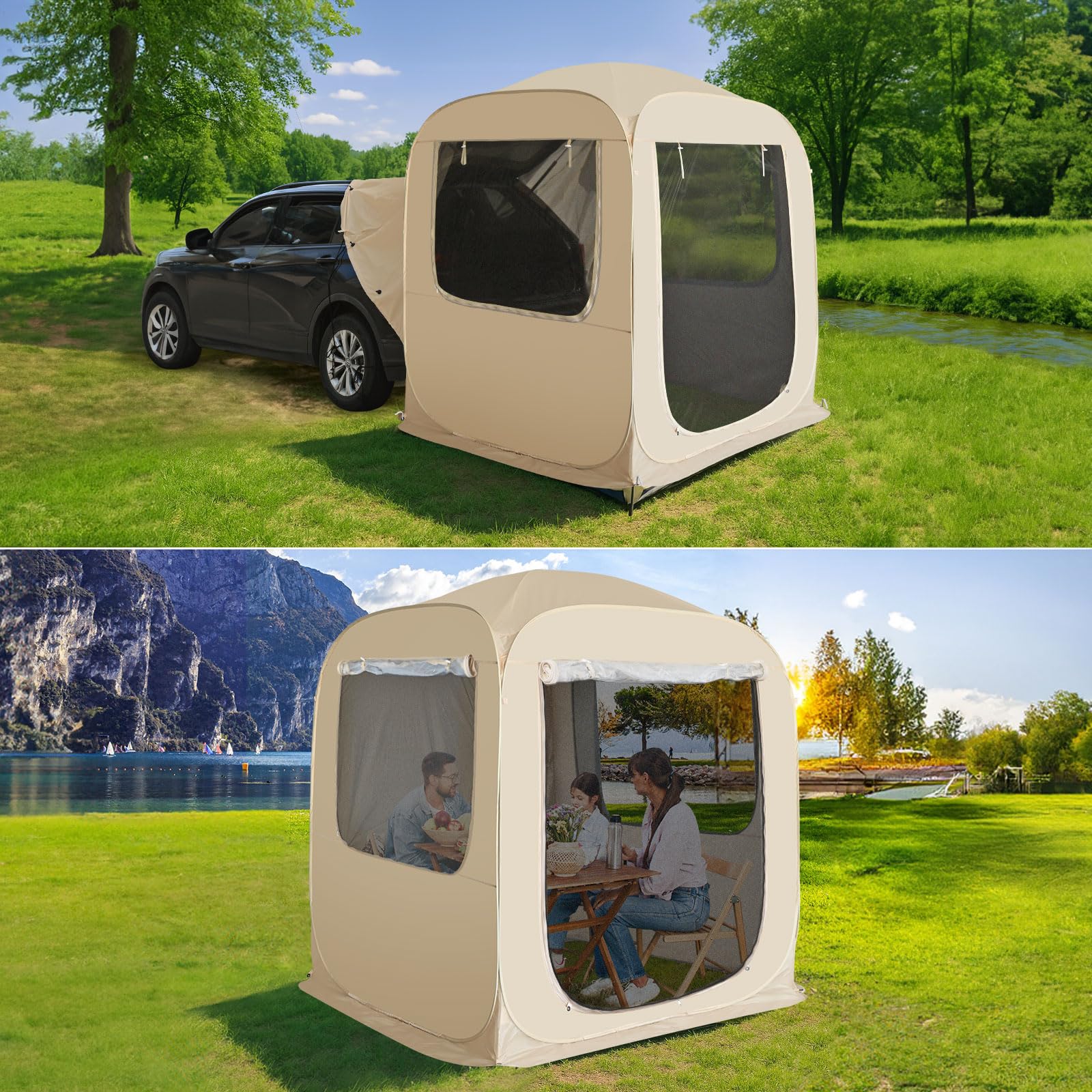 SUV Tailgate Pop Up Tent