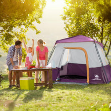 4-6 Person Instant Cabin Camping Tent Windproof