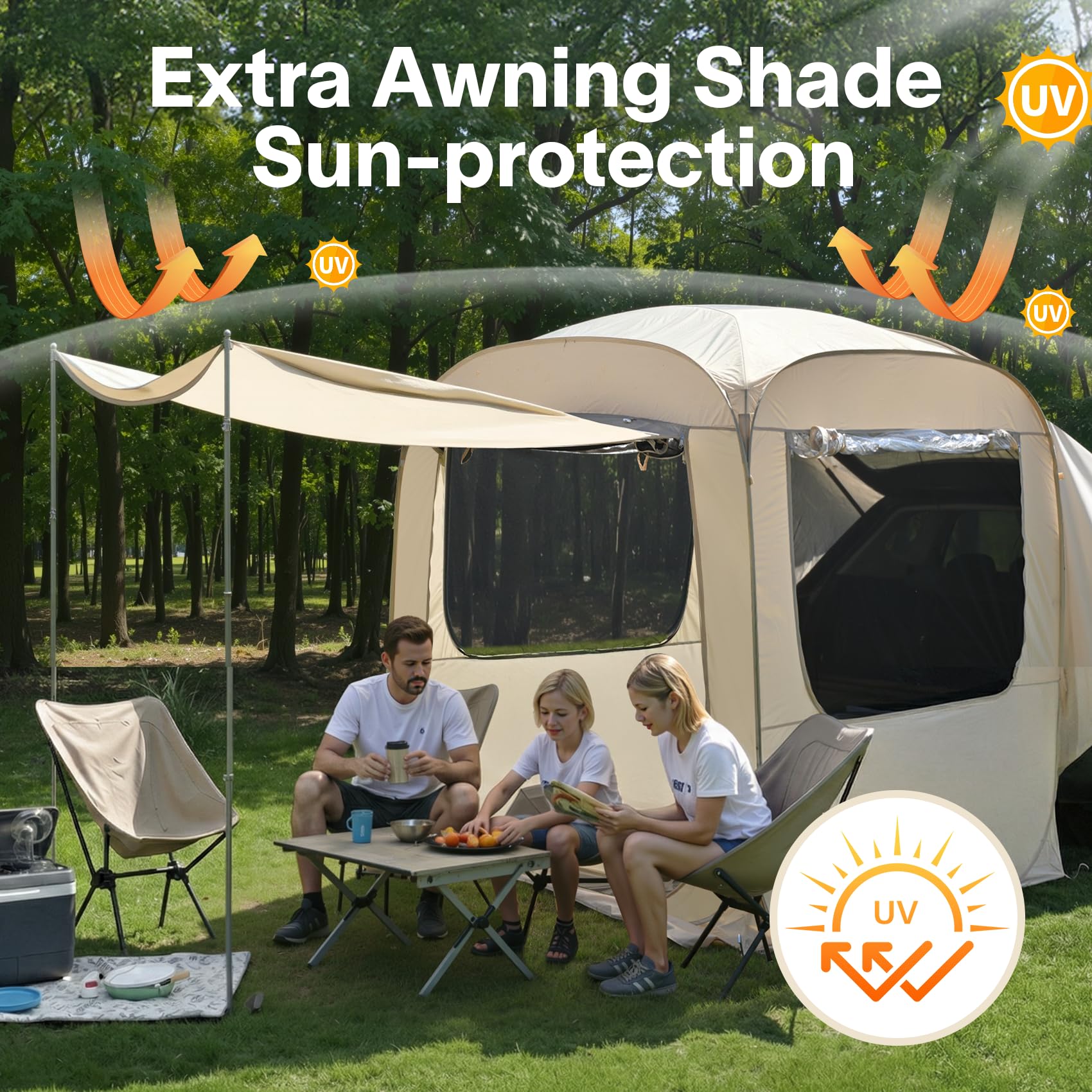 SUV Tailgate Pop Up Tent