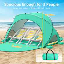 UPF 50+ Beach Sun Shelter Tent