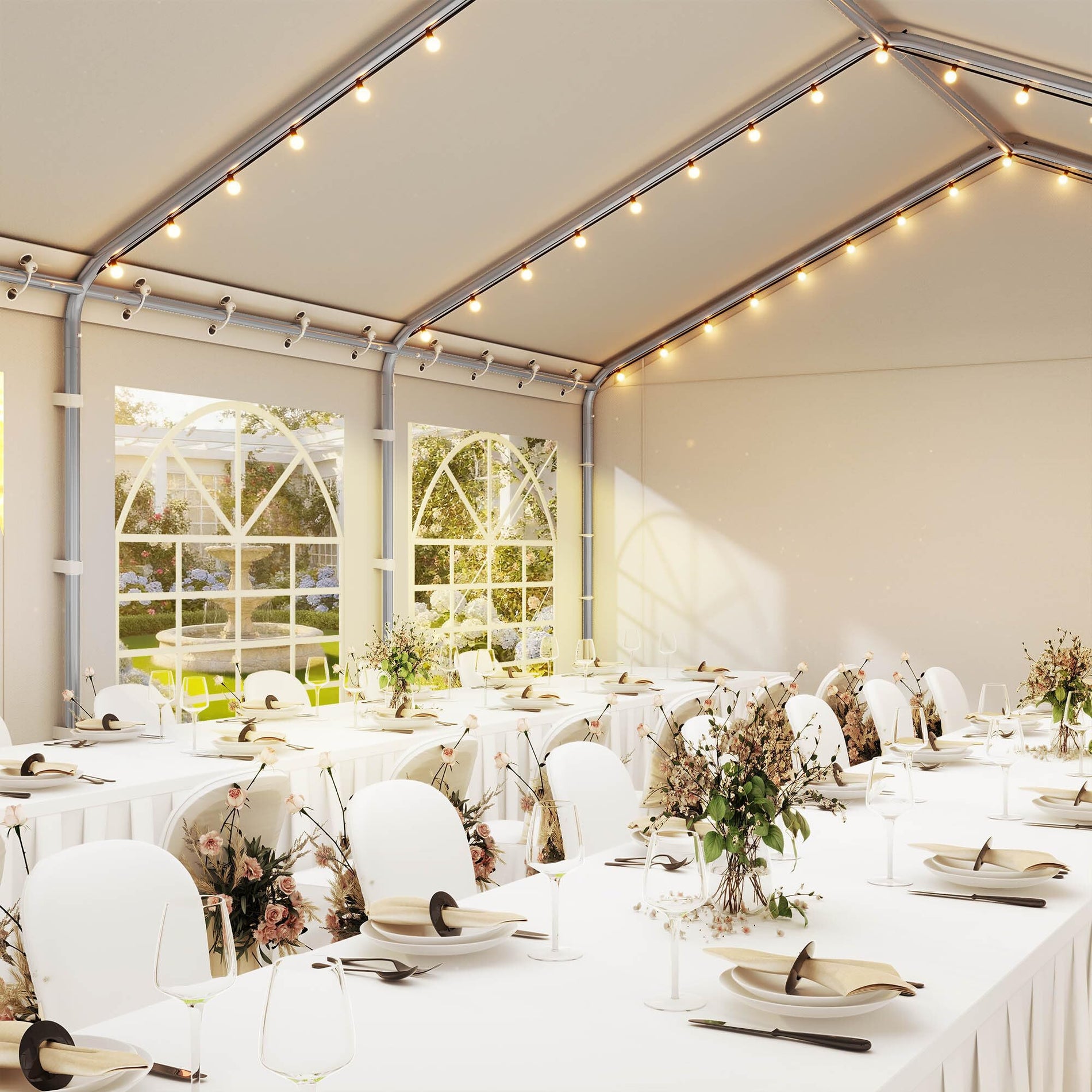 Heavy Duty Outdoor Event Canopy Tent