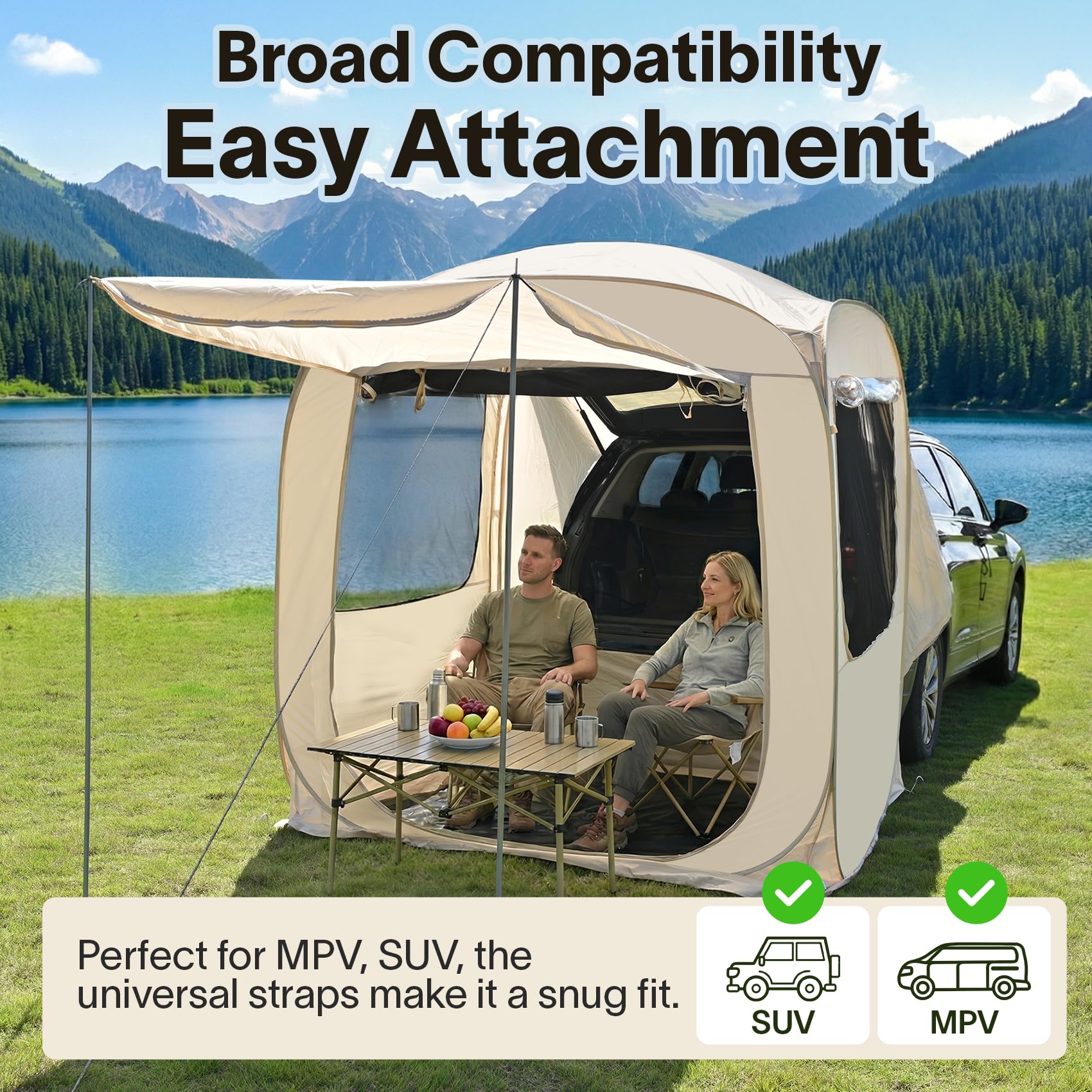 SUV Tailgate Pop Up Tent