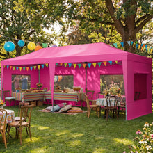 10x20 Pop Up Canopy Tent with Sidewalls