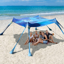 UPF 50+ Beach Shade Canopy
