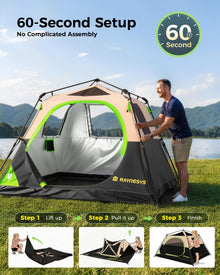 4-6 Person Instant Cabin Camping Tent Waterproof
