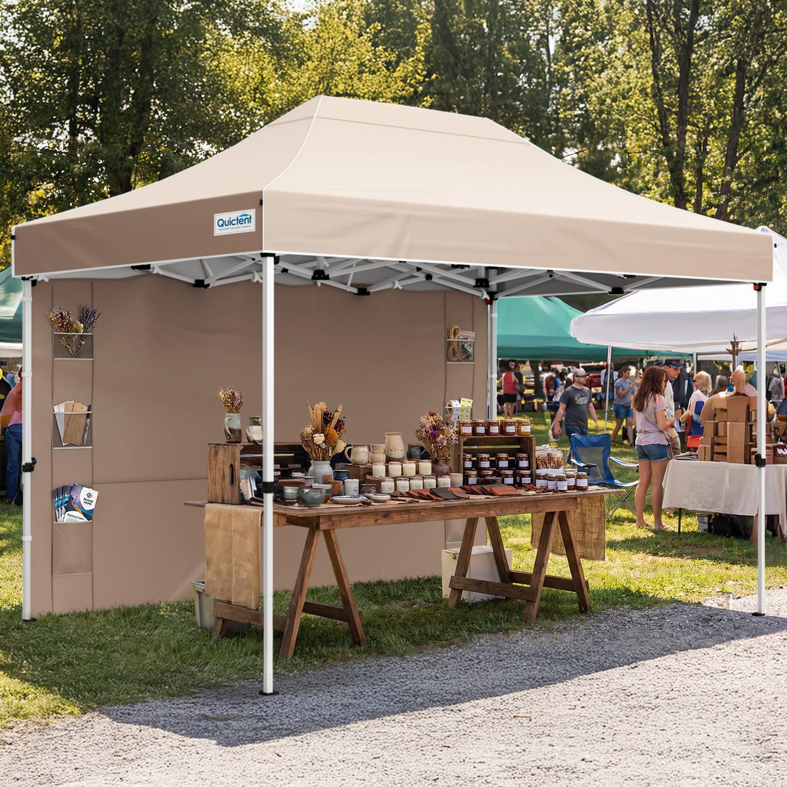 10x15 Heavy Duty Pop Up Canopy Tent