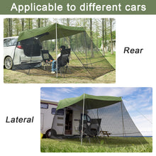 SUV Tailgate Awning Tent with Mosquito Net