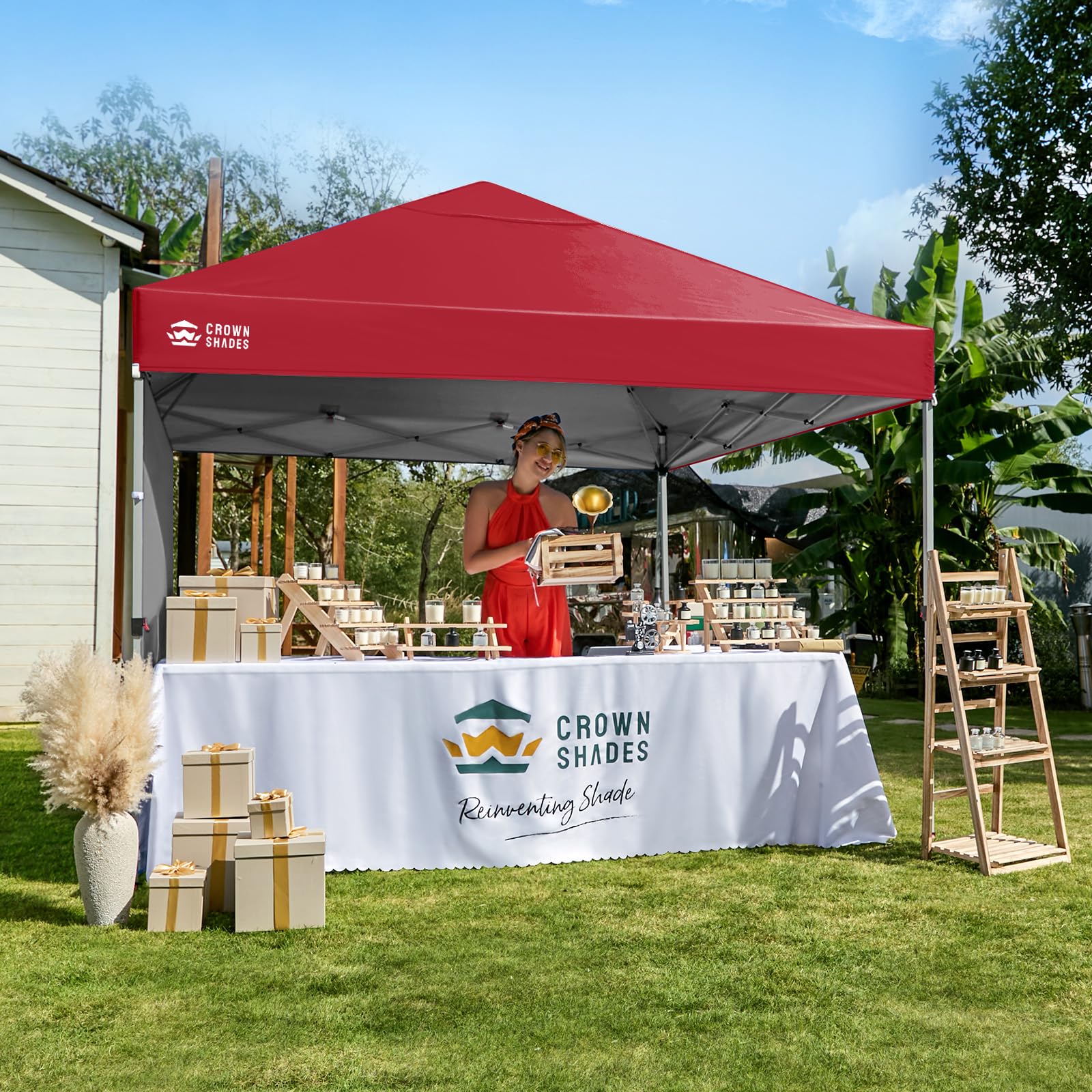 Pop Up Canopy Tent with Side Wall