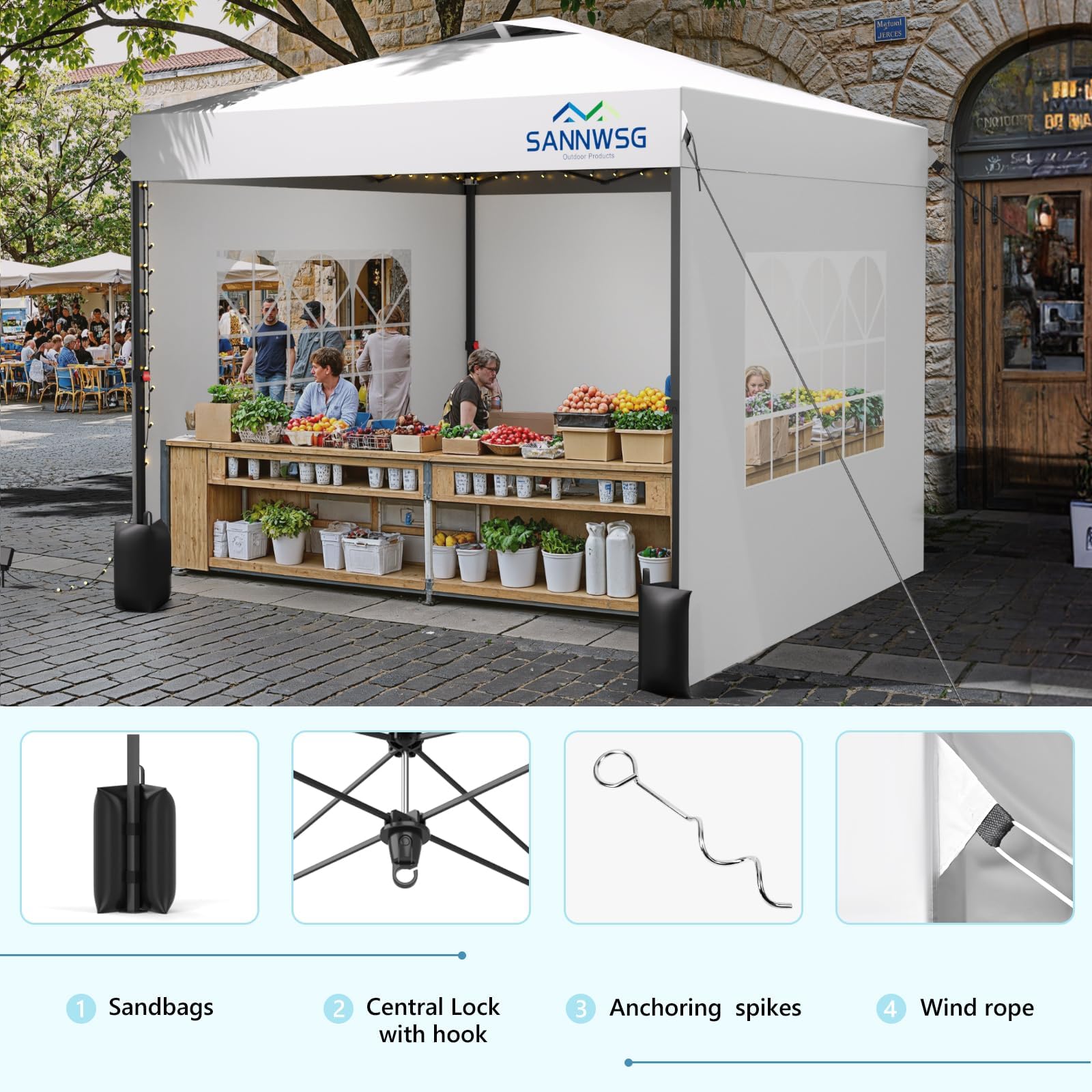 Heavy Duty Pop Up Canopy Tent