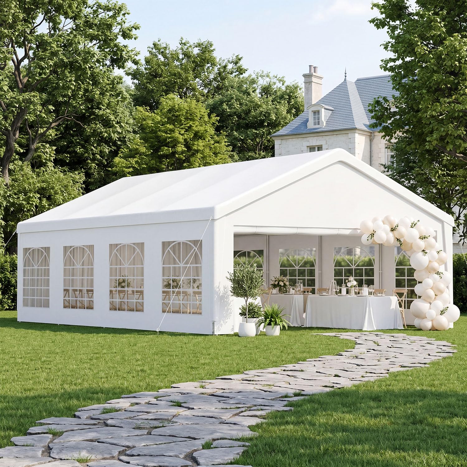 Waterproof Event Canopy Tent with Sidewalls