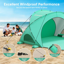 UPF 50+ Beach Sun Shelter Tent