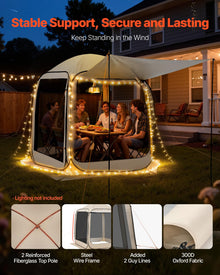 4-8 Person Pop Up Screen House Tent
