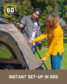4-10 Person Instant Cabin Camping Tent