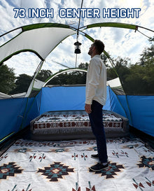 8-Person 3-Room Family Dome Camping Tent