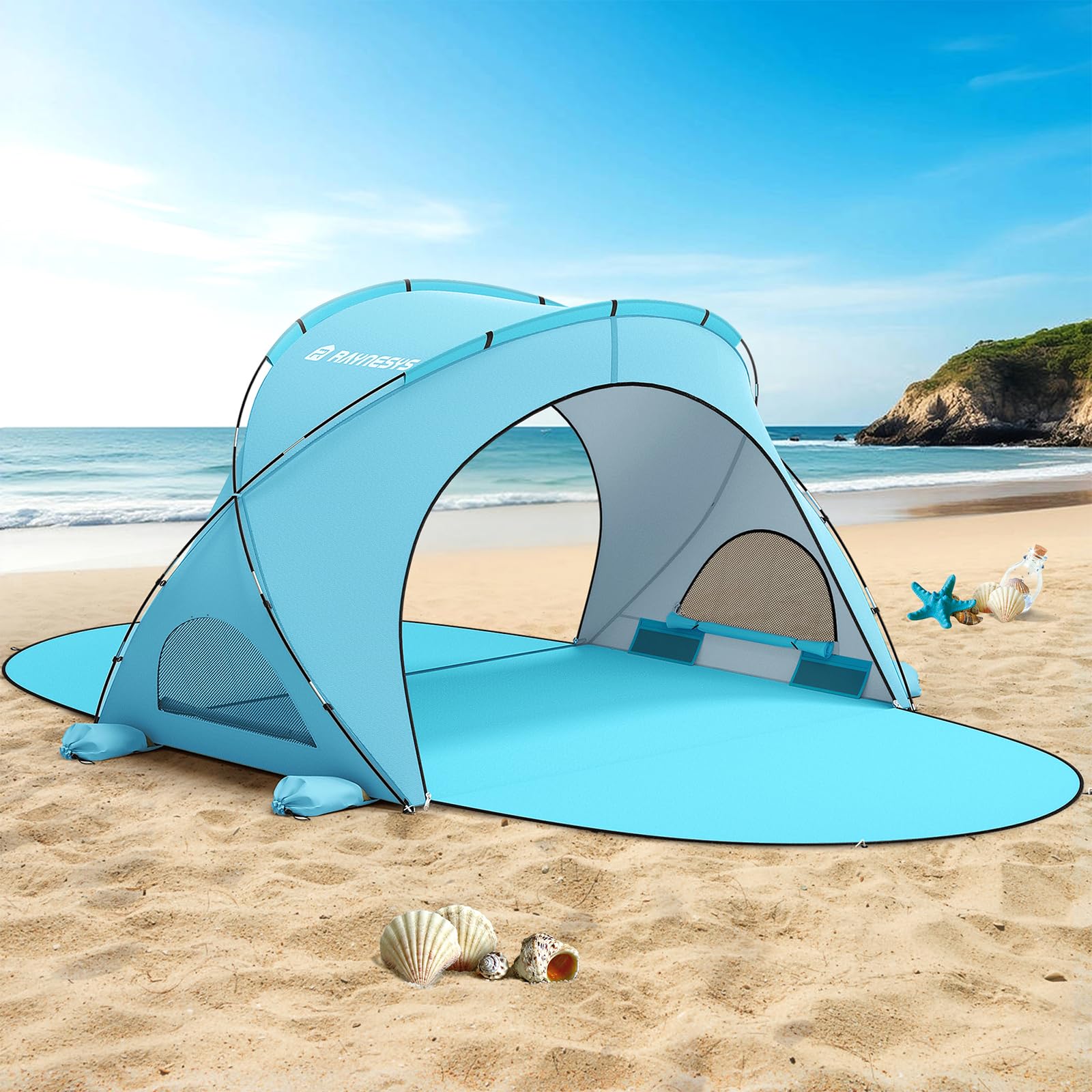 UPF 50+ Beach Sun Shelter Tent