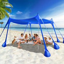 UPF 50+ Beach Shade Canopy