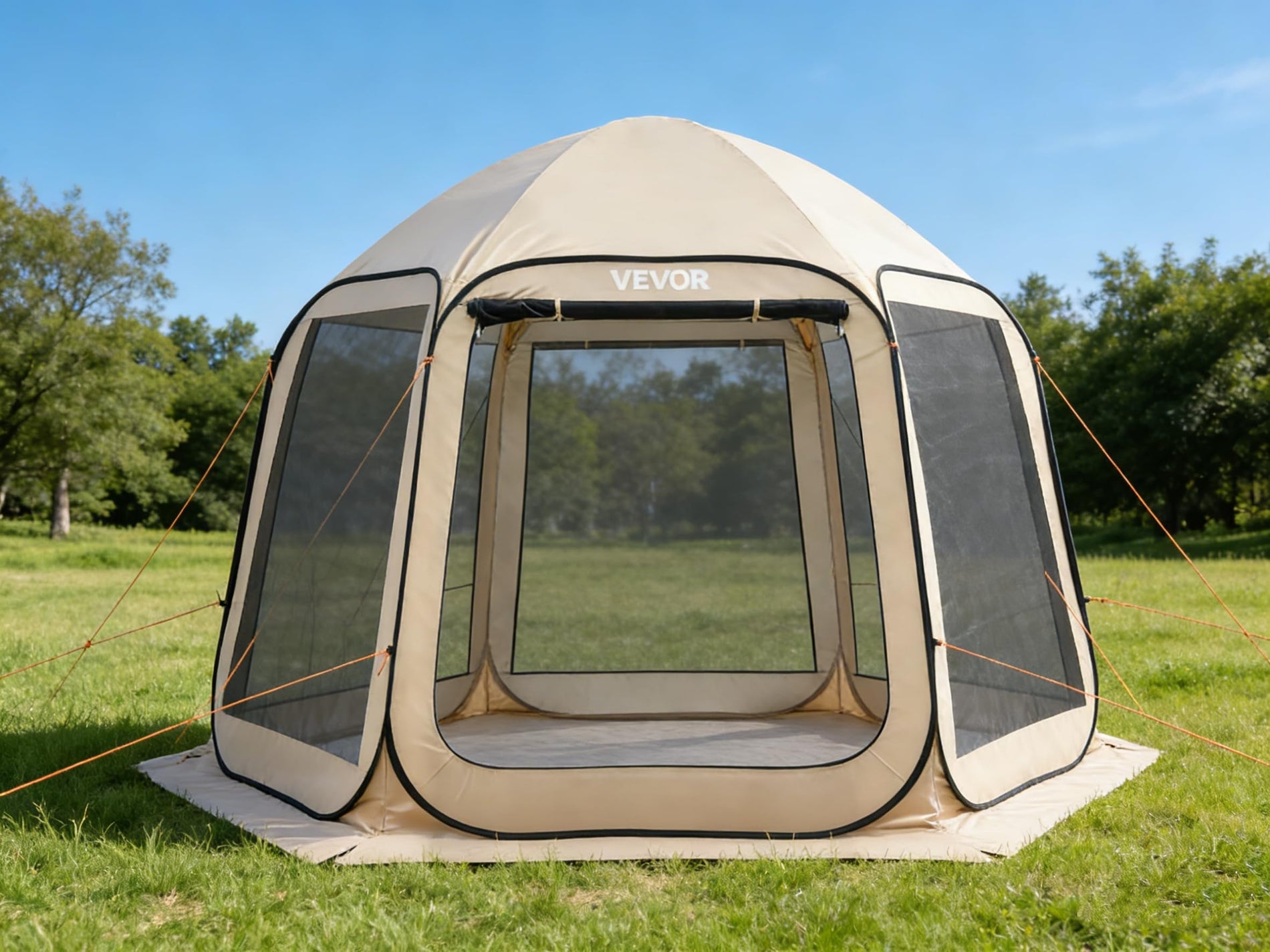 4-8 Person Pop Up Screen House Tent