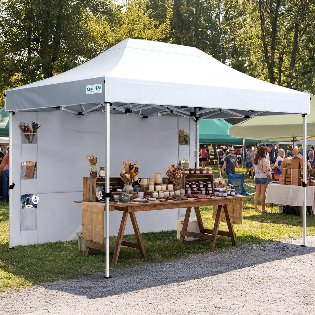 10x15 Heavy Duty Pop Up Canopy Tent