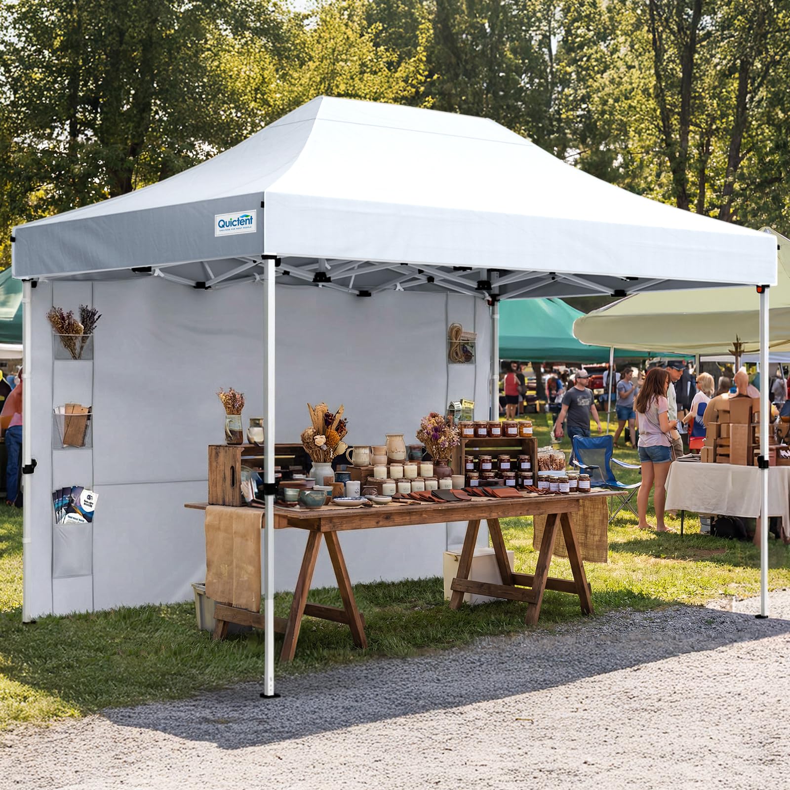 10x15 Heavy Duty Pop Up Canopy Tent