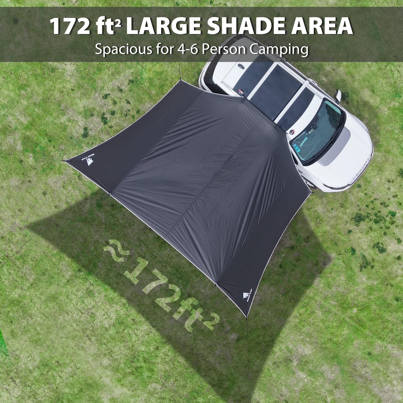 19x11 Waterproof SUV Awning Tarp