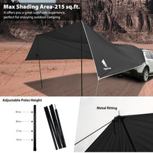 Waterproof SUV Tailgate Awning Tarp