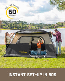 6-12 Person Instant Cabin Camping Tent
