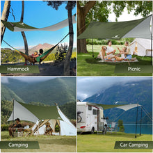 15x12.5 Waterproof Camping Tarp Canopy