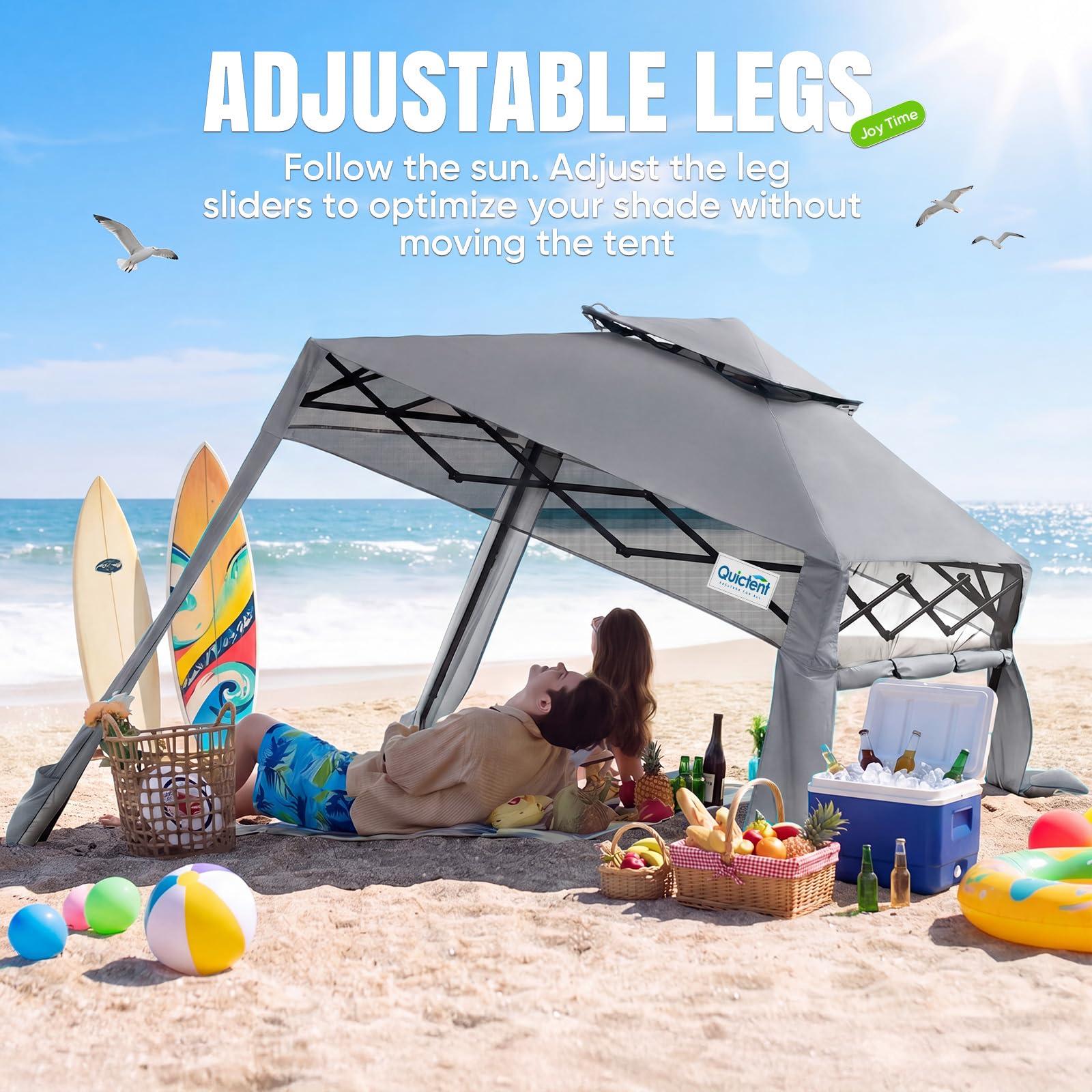 10x10 Pop Up Canopy Tent with Sidewall