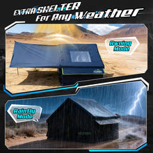 Inflatable Glamping Tent with Skylight & Stove Jack