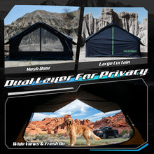 Inflatable Glamping Tent with Skylight & Stove Jack