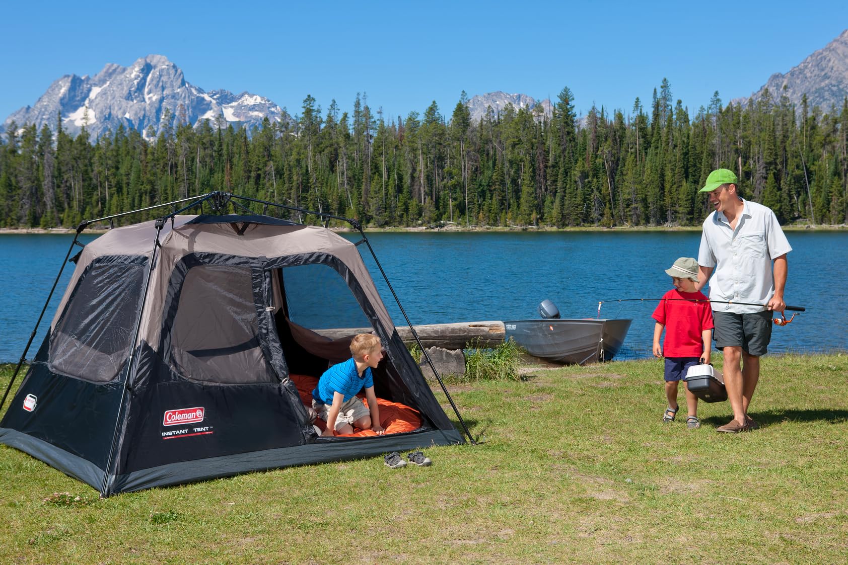 4-10 Person Instant Camping Tent 1-Min Setup