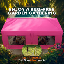 10x20 Pop Up Canopy Tent with Sidewalls