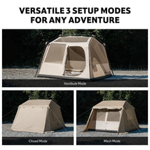 4-8 Person Instant Camping Tent Full Rainfly