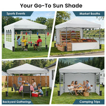 10x10 One-Push Pop Up Canopy Tent