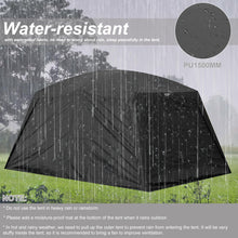 4-6 Person Family Cabin Tent 2-Room Waterproof