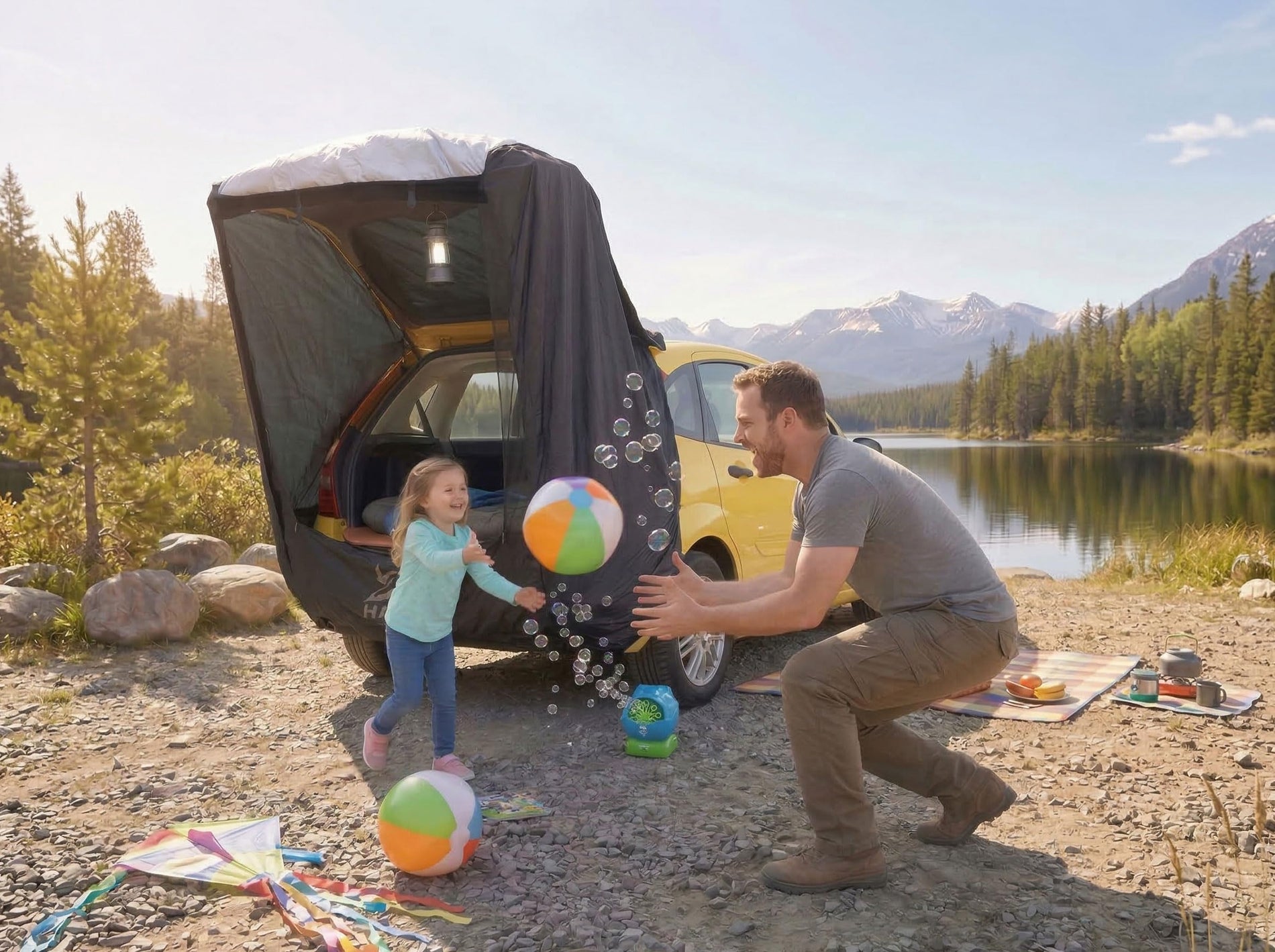 SUV Tailgate Awning Tent