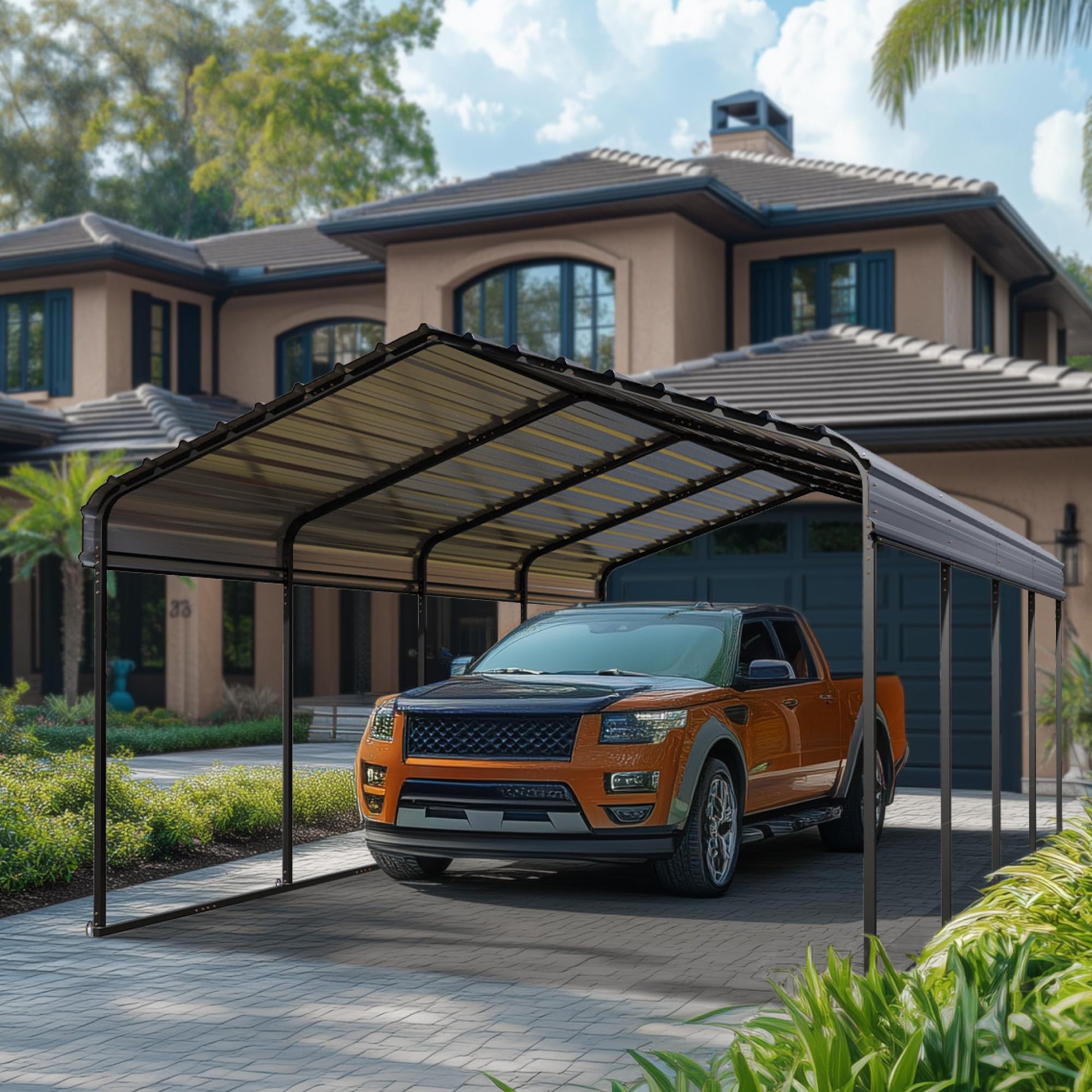 Heavy Duty Metal Carport Canopy