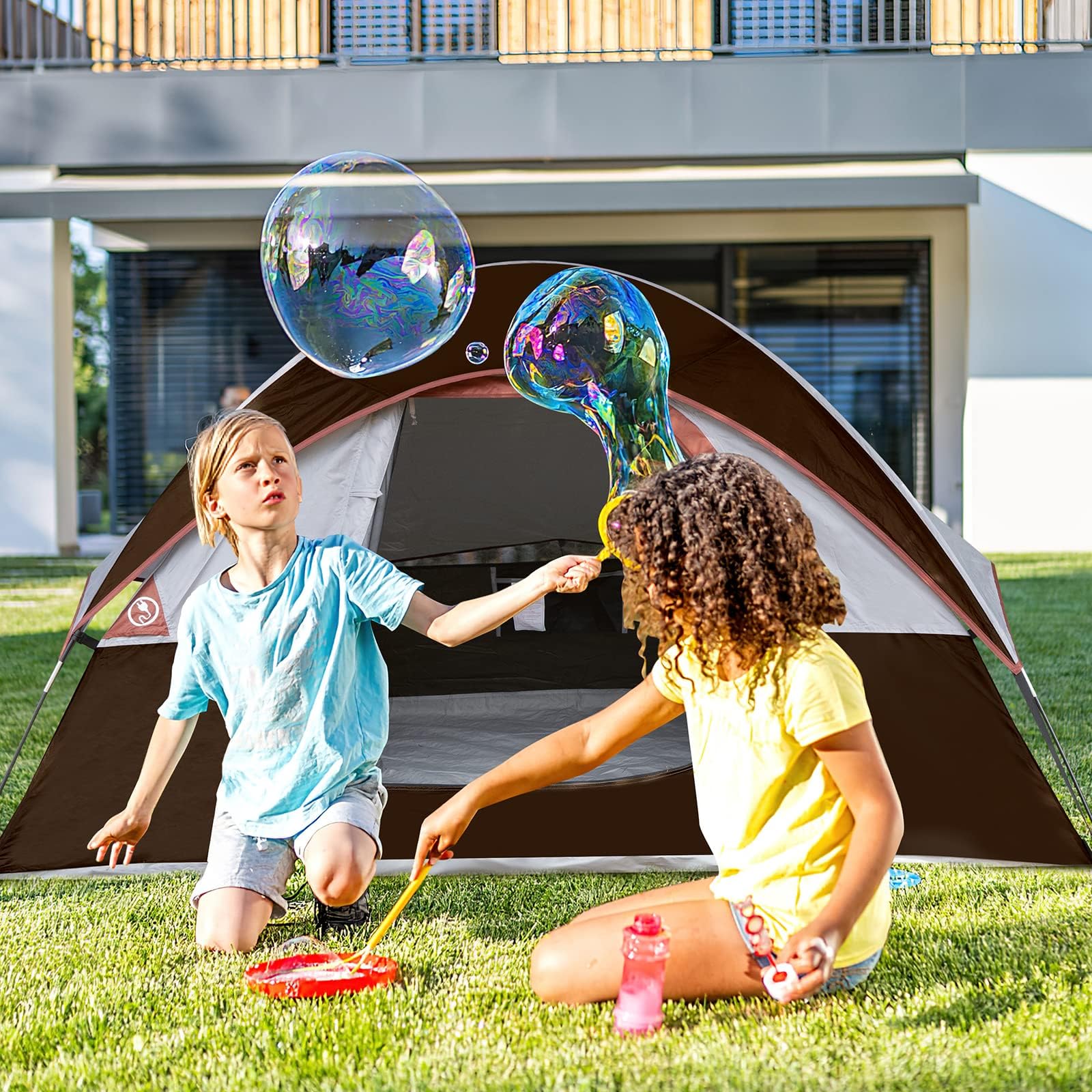 2-4 Person Waterproof Dome Camping Tent