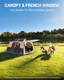 8-10 Person Instant Cabin Camping Tent Waterproof