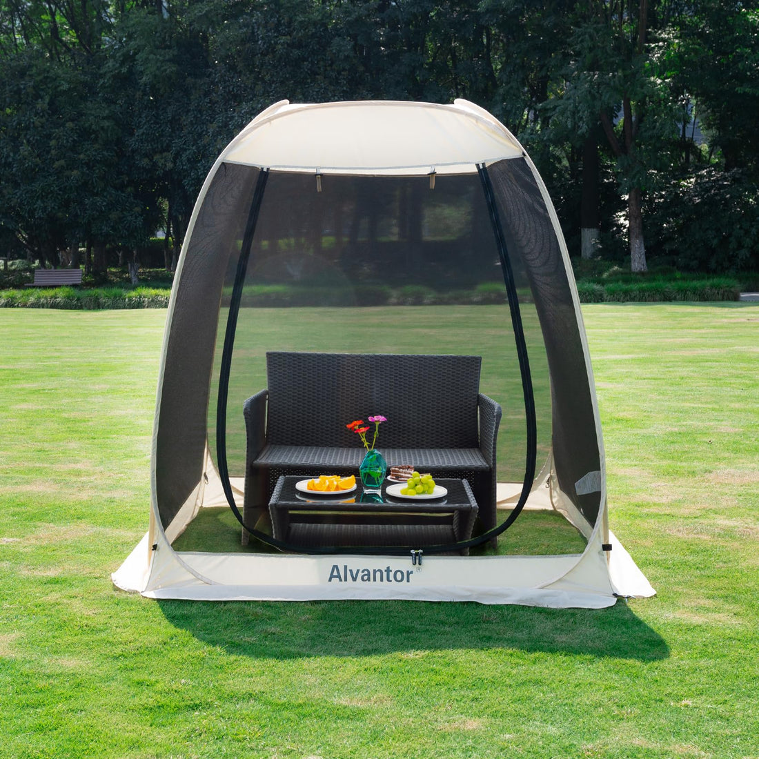 2-10 Person Pop Up Screen House Tent