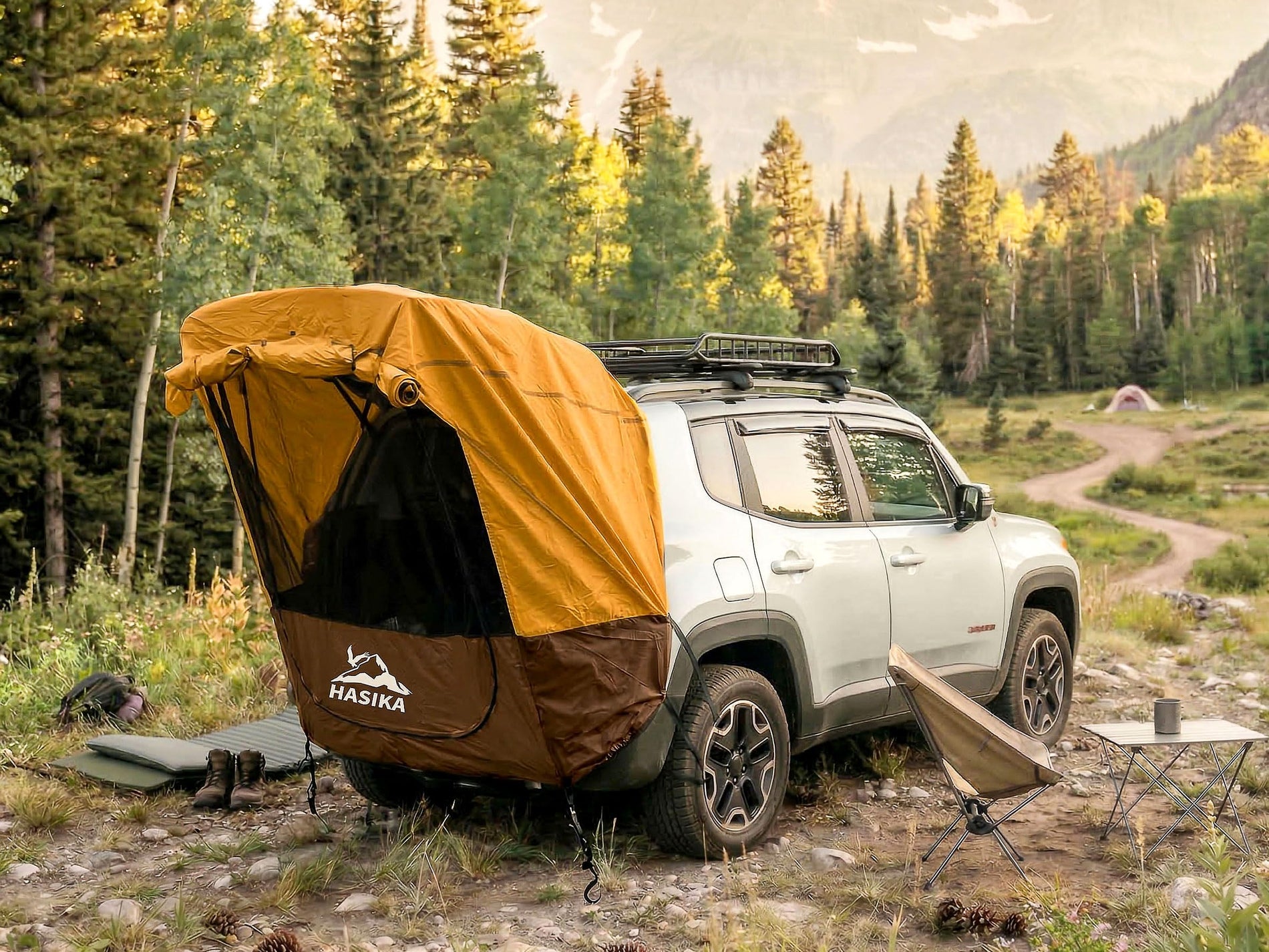 2-Person SUV Tailgate Awning Tent